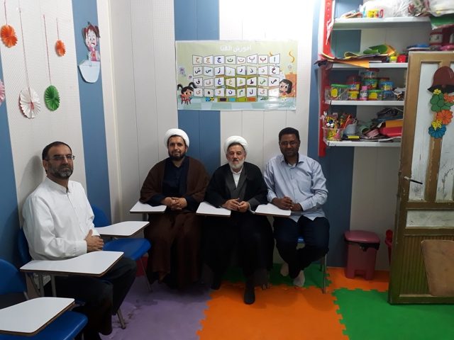 بازدیدنماینده امور مناطق محروم و امورفرهنگی دفتر حضرت آیت الله مکارم شیرازی از موسسه پیامبراعظم(ص) قشم